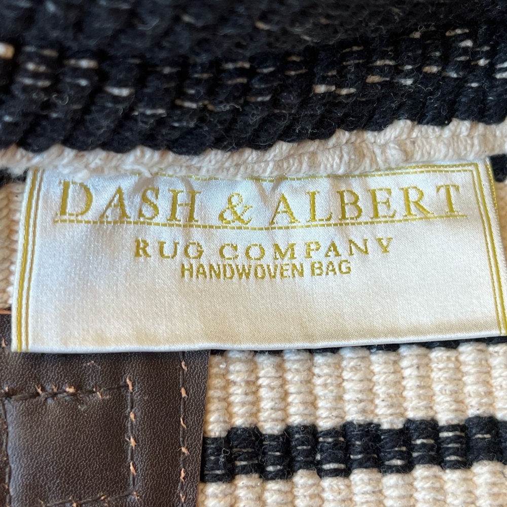 Garnet Hill Dash & Albert Rug Company Woven Storage Baskets - Picture 9 of 10